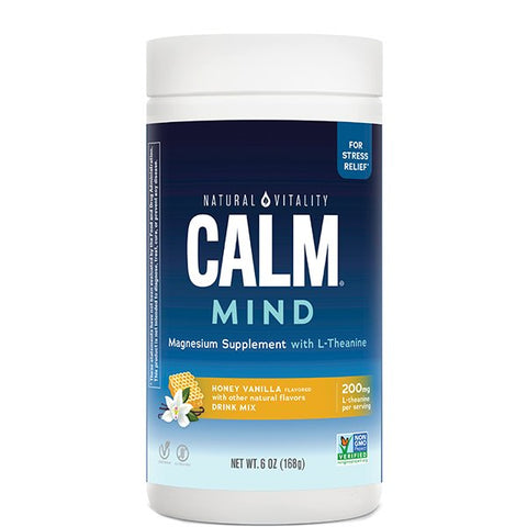 Natural Vitality, Calm Mind, Honey Vanilla - 168g