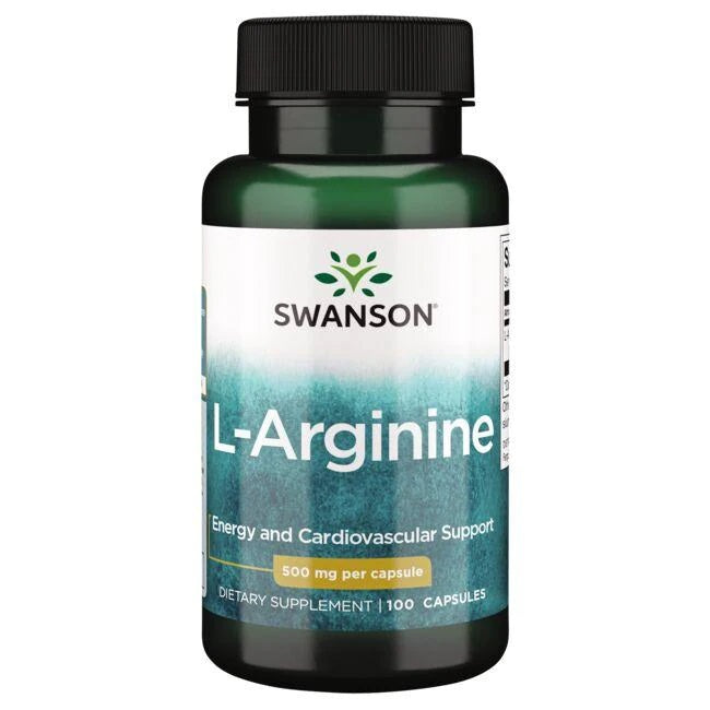 Swanson, L-Arginine, 500mg - 100 caps