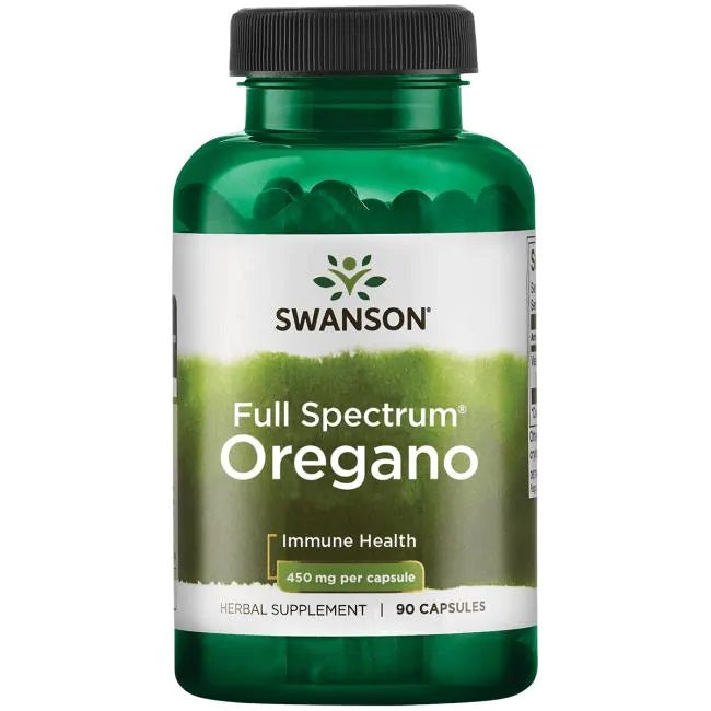 Swanson, Full Spectrum Oregano, 450mg - 90 caps