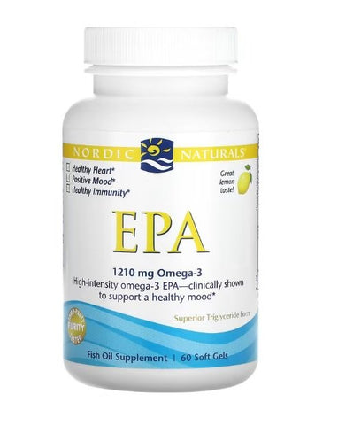 Nordic Naturals, EPA, 1210mg Lemon - 60 softgels