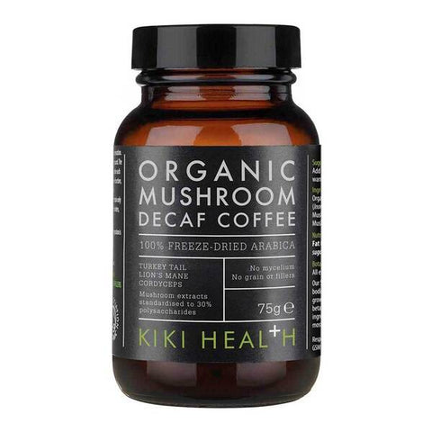 KIKI Health, Decaffeinated Mushroom Coffee Organic - 75g