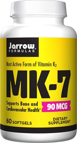 Jarrow Formulas, MK-7, 90mcg - 60 softgels