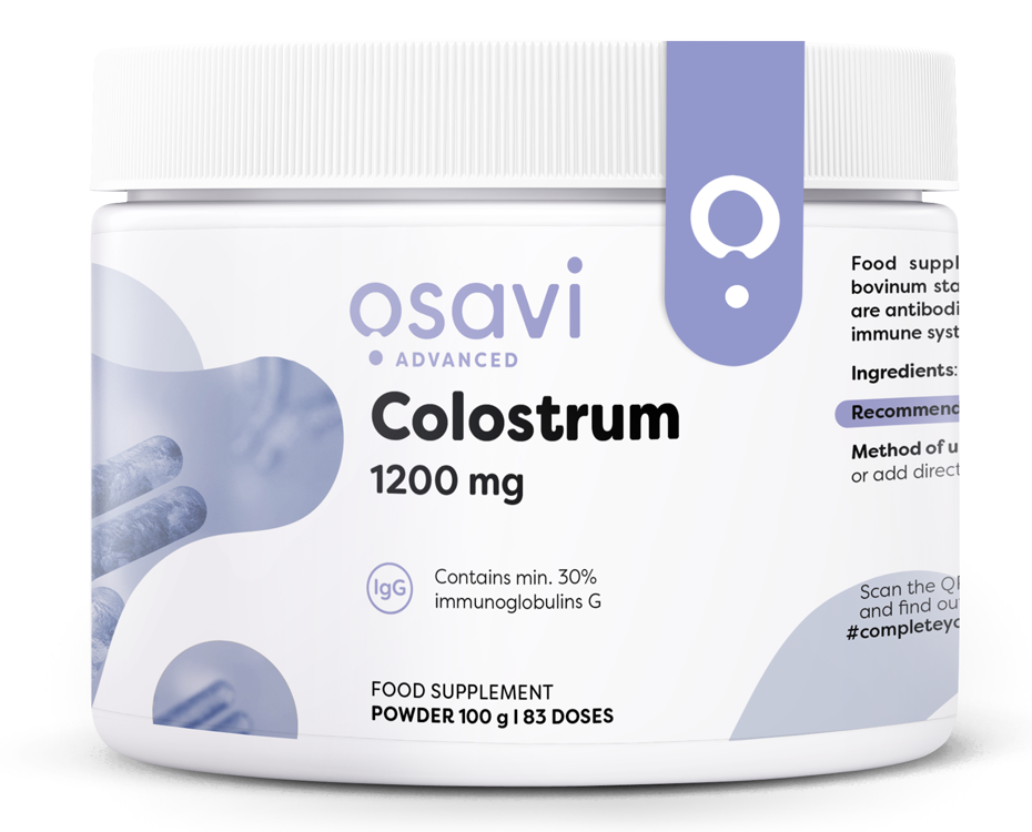 Osavi, Colostrum Powder, 1200mg - 100g