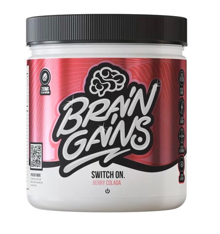 Brain Gains, Switch On, Berry Colada - 225g