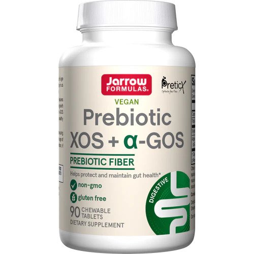 Jarrow Formulas, Prebiotic XOS + a-GOS - 90 chewable tablets