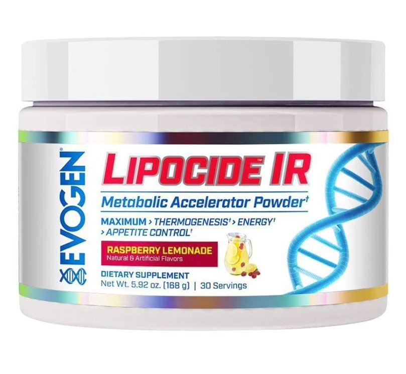 Evogen, Lipocide IR, Raspberry Lemonade - 168g