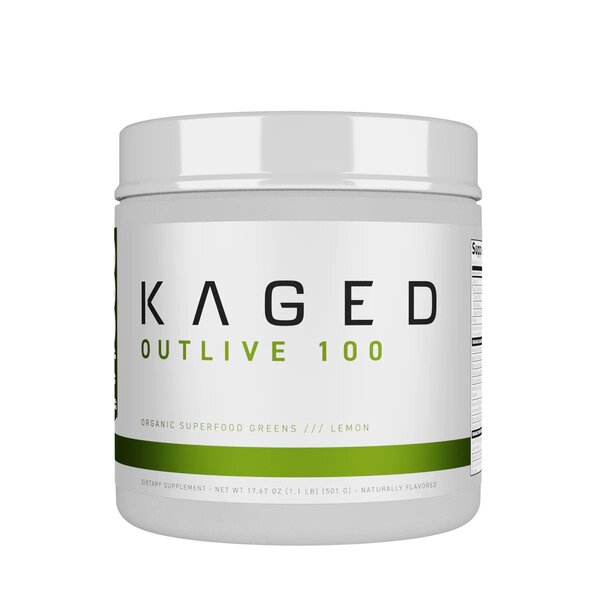 Kaged Muscle, Outlive 100, Lemon - 501g