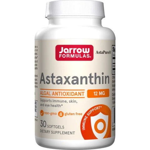 Jarrow Formulas, Astaxanthin, 12mg - 30 softgels