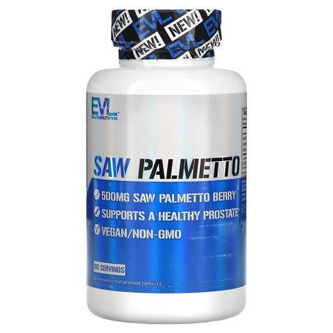 EVLution Nutrition, Saw Palmetto - 60 vcaps