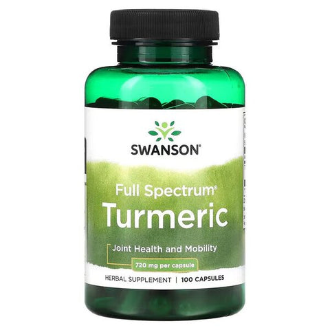 Swanson, Full Spectrum Turmeric, 720mg - 100 caps