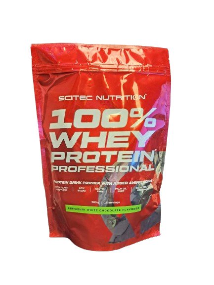 SciTec, 100% Whey Protein Professional, Pistachio White Chocolate - 500g