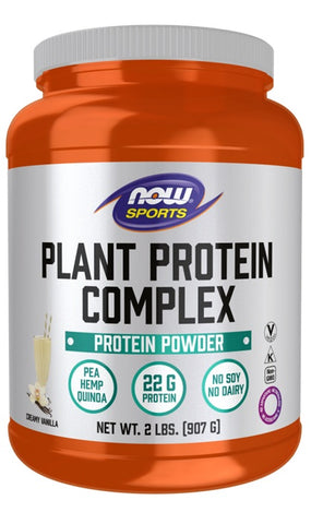 NOW Foods, Plant Protein Complex, Creamy Vanilla - 907g