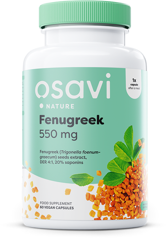 Osavi, Fenugreek, 550mg - 60 vcaps