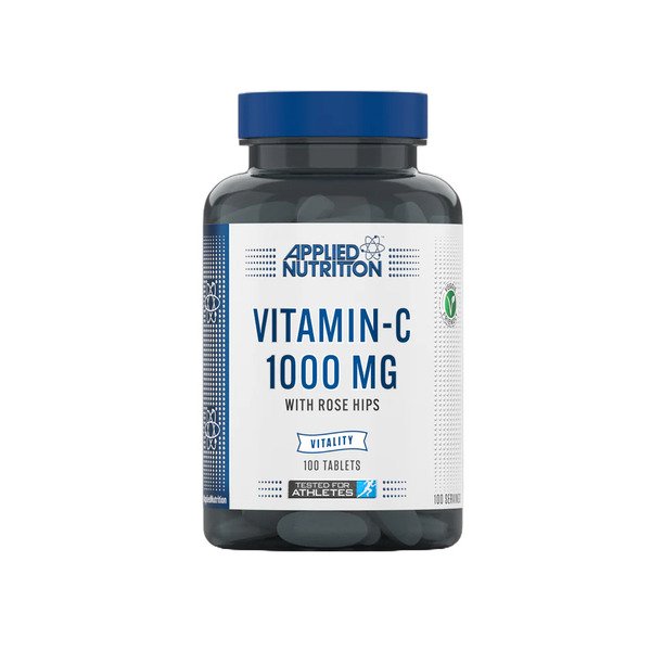 Applied Nutrition, Vitamin C with Rose Hips, 1000mg - 100 tablets