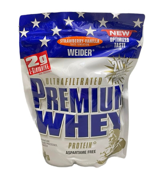 Weider, Premium Whey, Strawberry Vanilla - 500g