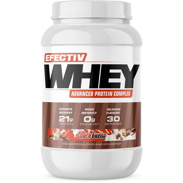 Efectiv Nutrition, Whey Protein, Choco Bueno - 900g