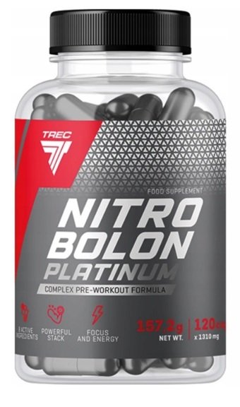 Trec Nutrition, NitroBolon Platinum - 120 caps