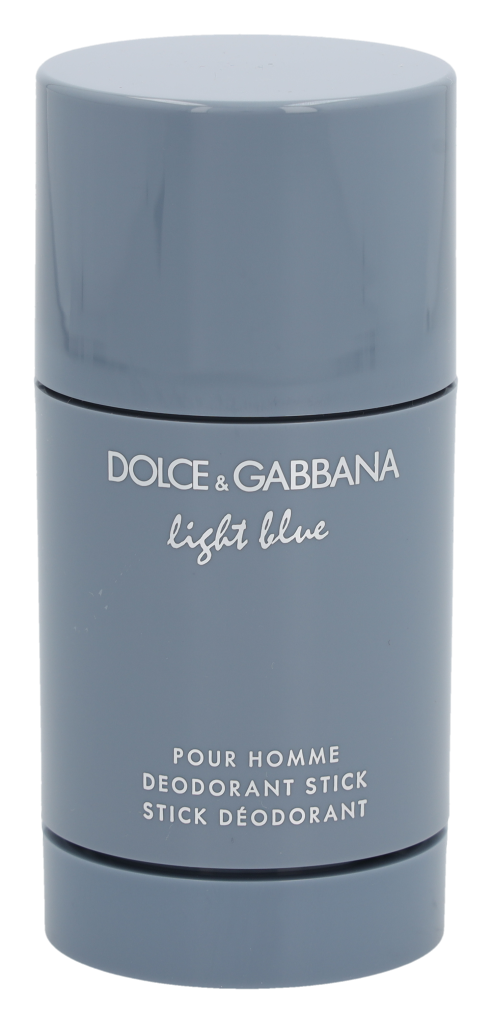 D&amp;G Lyseblå Pour Homme Deo Stick 75 gr