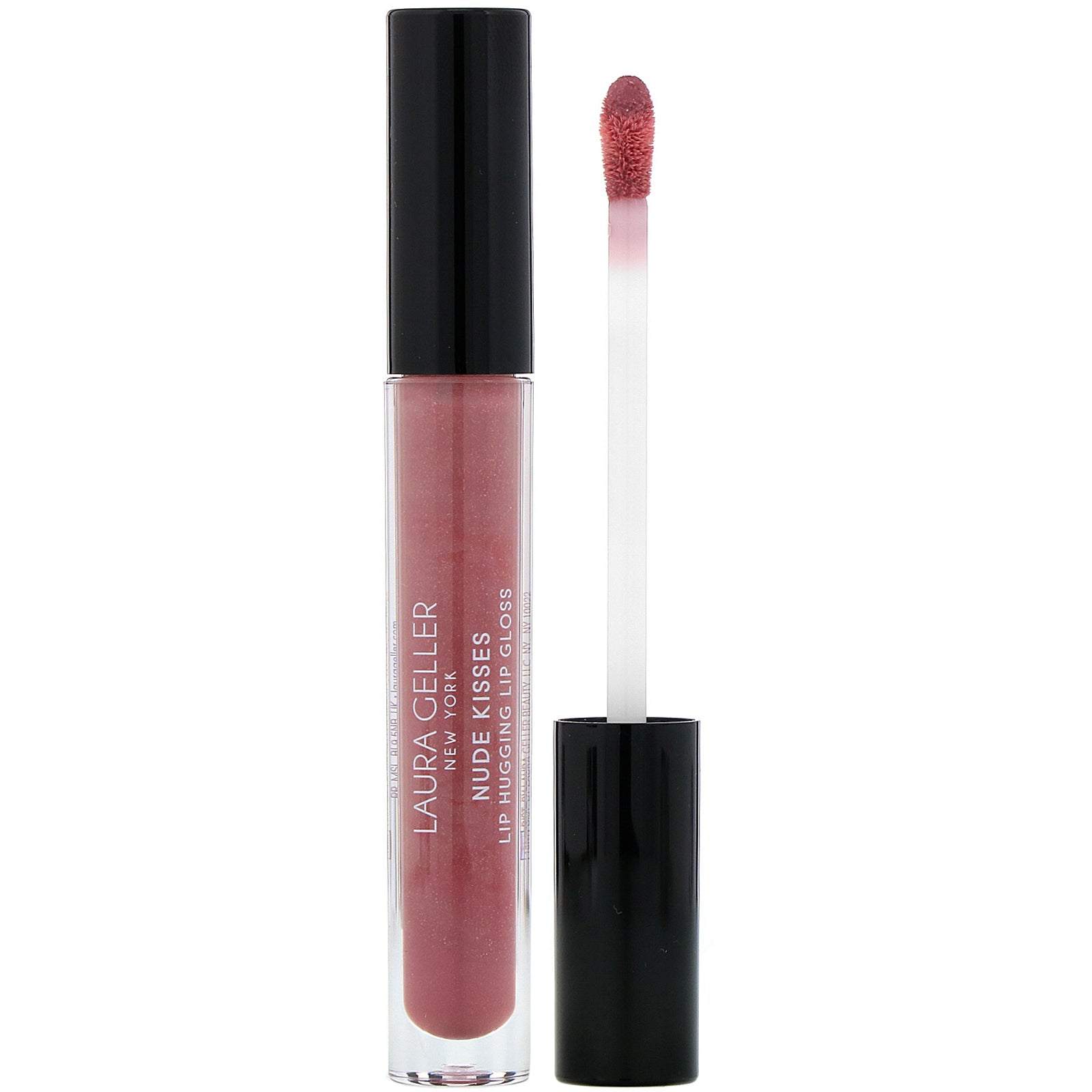 Laura Geller, Nude Kisses, Lip Hugging Lip Gloss, Blushing, 0.10 fl oz (2.9 ml)