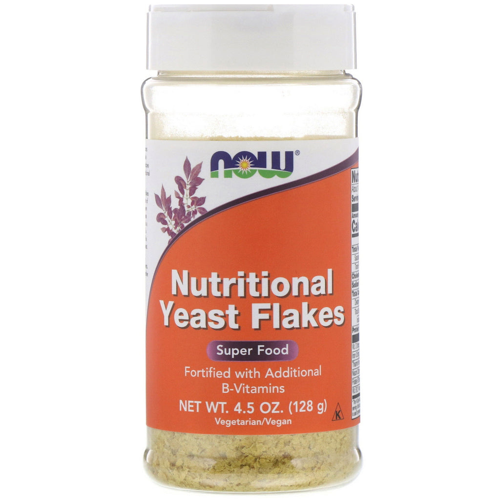 Now Foods, Nutritional Yeast Flakes, 4.5 oz (128 g)