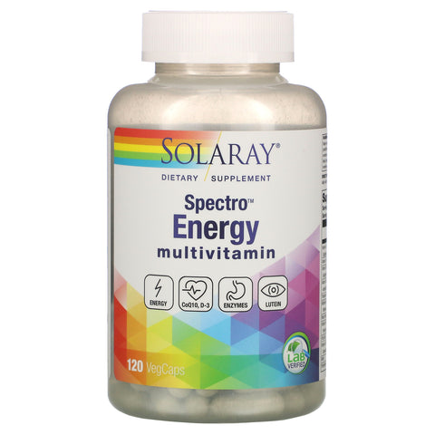 Solaray, Spectro Energy Multivitamin, 120 VegCaps