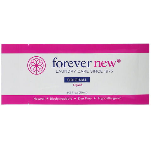 Forever New, Fabric Care Wash, Liquid, Original, 1/3 fl oz (10 ml)