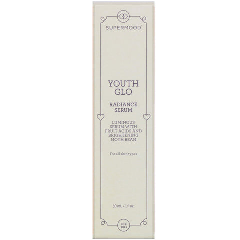 Supermood, Youth Glo, Radiance Serum, 1 fl oz (30 ml)