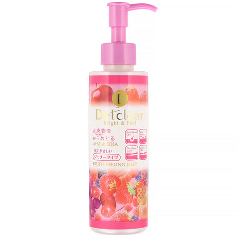 Meishoku, Detclear, Bright & Peel, Fruits Peeling Jelly, Berry, 6.1 fl oz (180 ml)