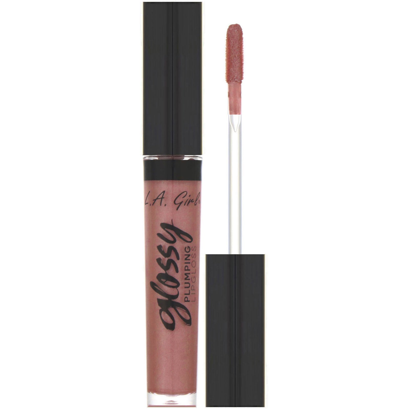 L.A. Girl, Glossy Plumping Lip Gloss, Plush, 0.17 fl oz (5 ml)