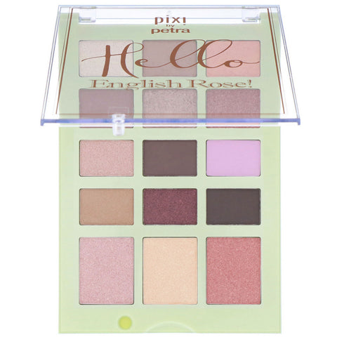 Pixi Beauty, Hello Beautiful!, English Rose, Face Palette, 0.56 oz (16.05 g)