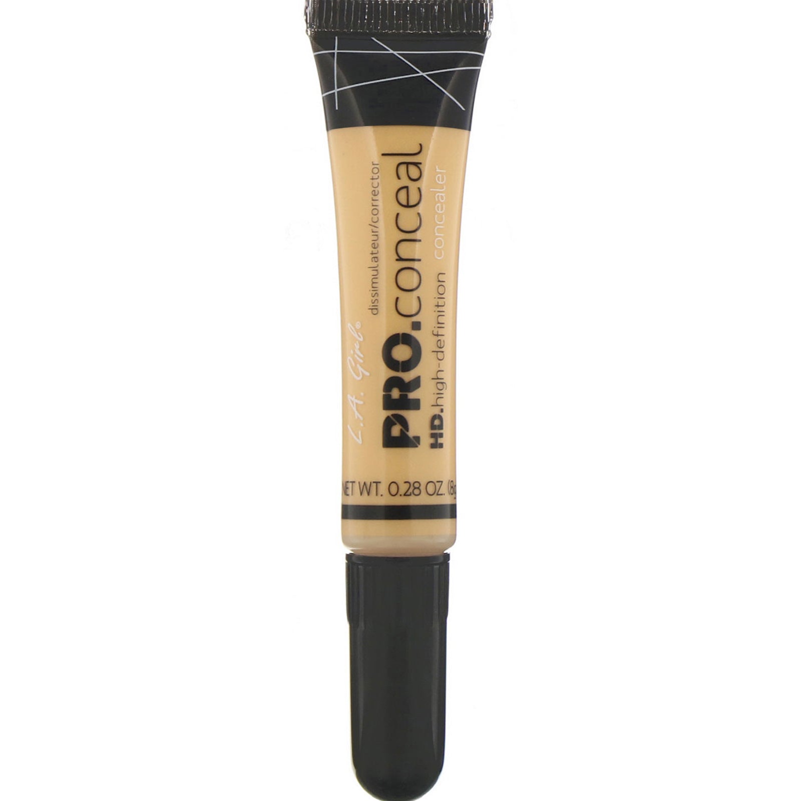 L.A. Girl, Pro Conceal HD Concealer, Yellow Corrector, 0.28 oz (8 g)