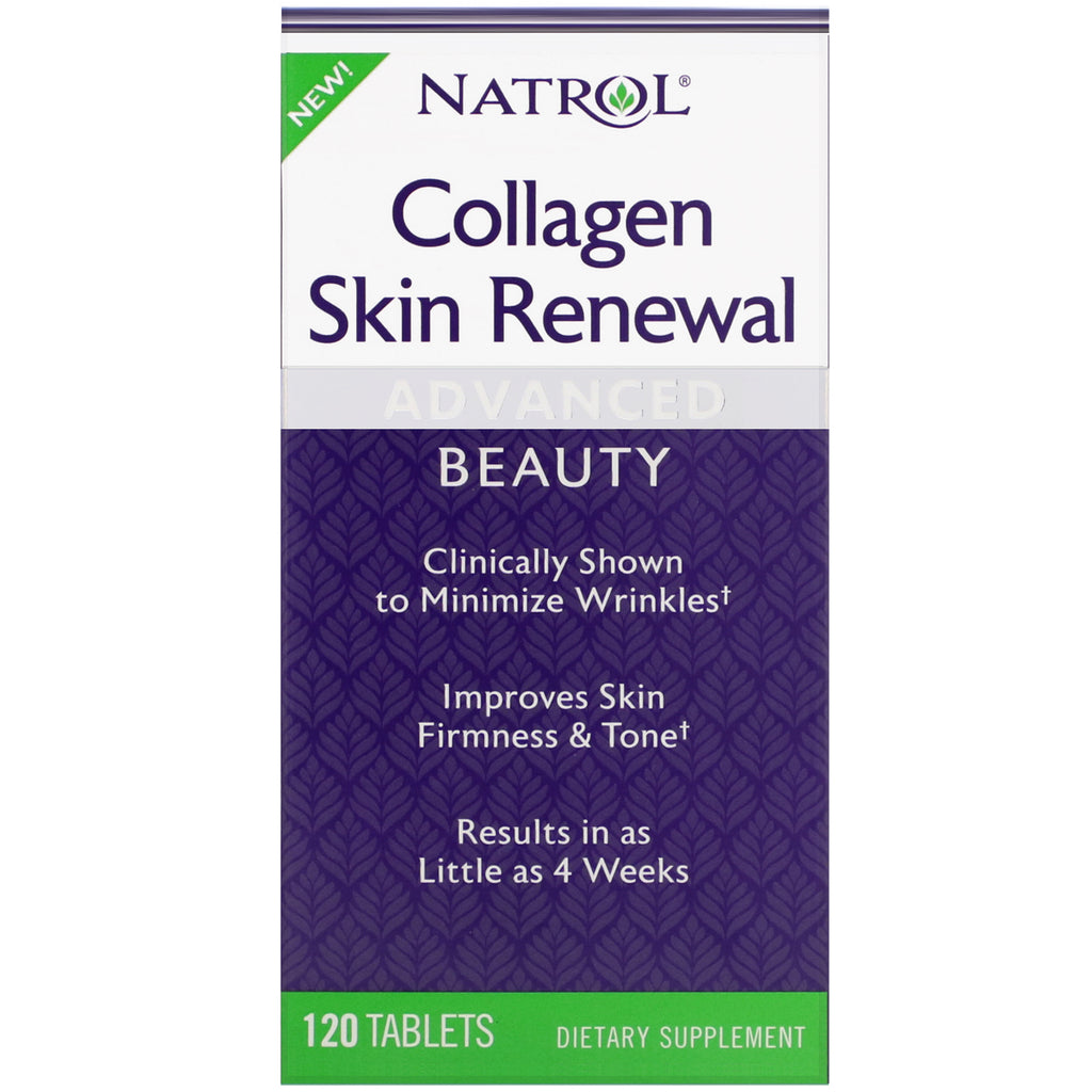 Natrol, Collagen Skin Renewal, 120 Tablets