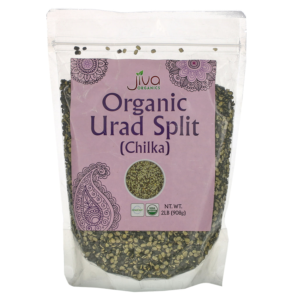 Jiva Organics, Organic Urad Split, 2 lb (908 g)