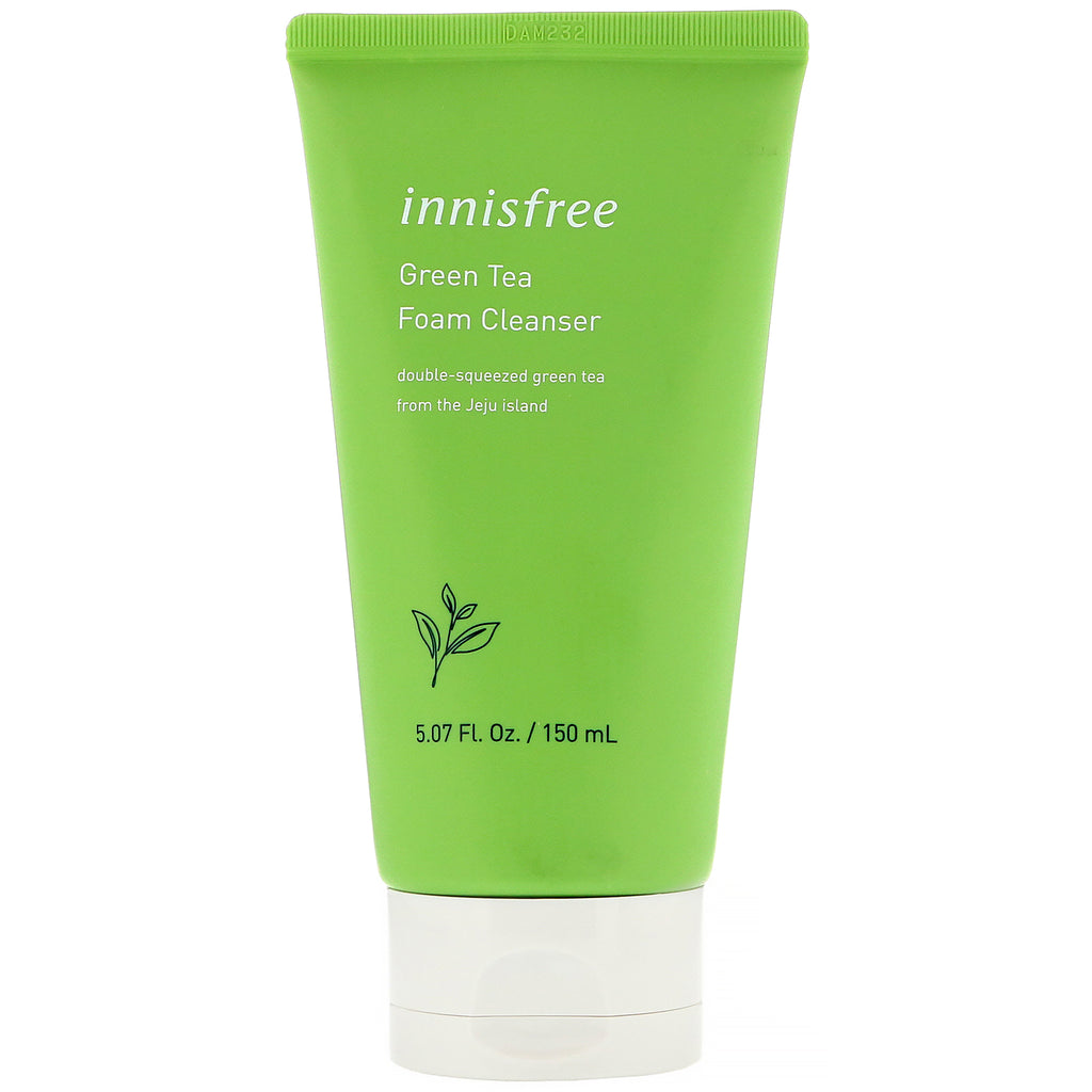 Innisfree, Green Tea Foam Cleanser, 5.07 fl oz (150 ml)