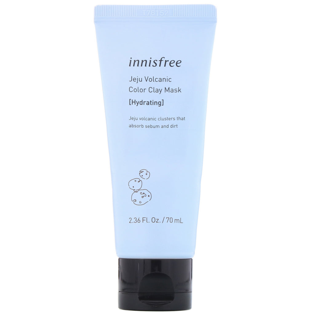 Innisfree, Jeju Volcanic Color Clay Mask, Hydrating, 2.36 fl oz (70 ml)