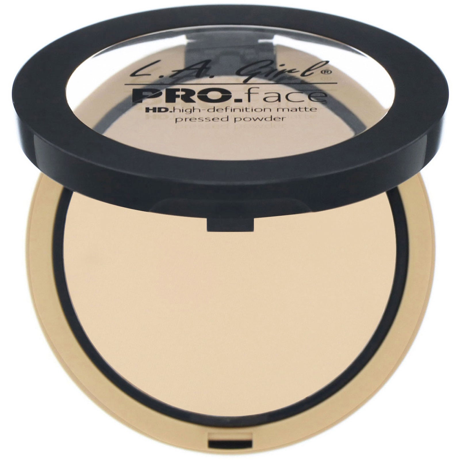 L.A. Girl, Pro Face HD Matte Pressed Powder, Nude Beige, 0.25 oz (7 g)