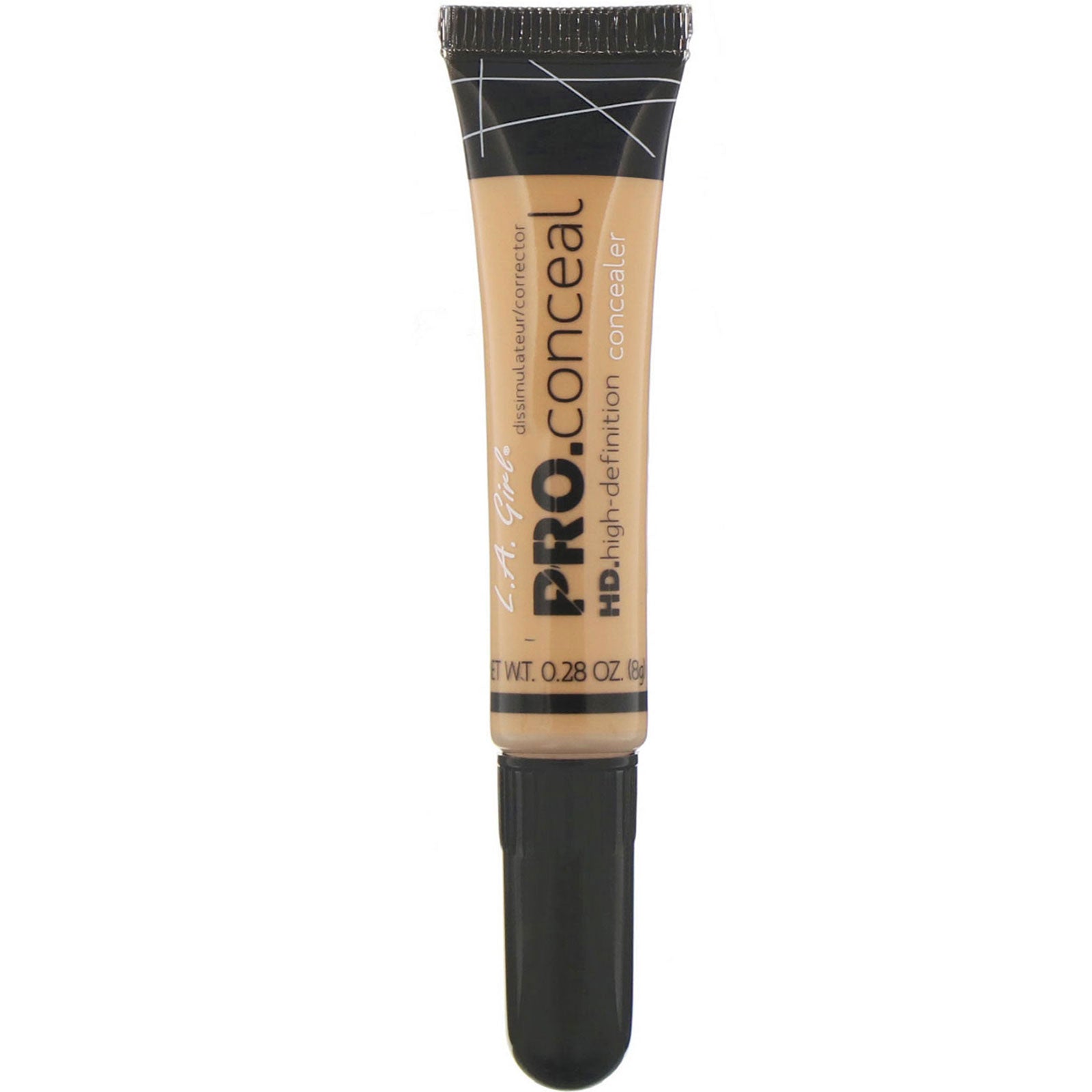 L.A. Girl, Pro Conceal HD Concealer, Creamy Beige, 0.28 oz (8 g)