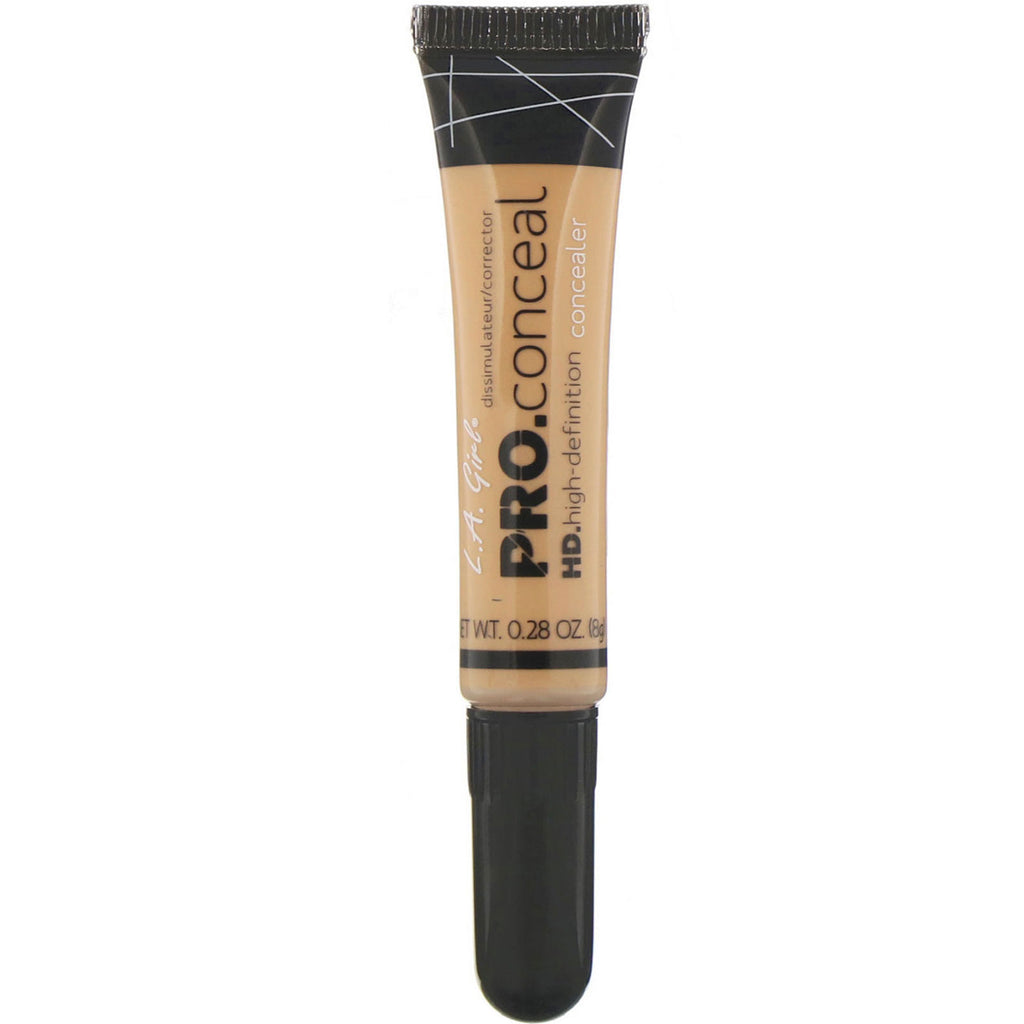 L.A. Girl, Pro Conceal HD Concealer, Creamy Beige, 0.28 oz (8 g)