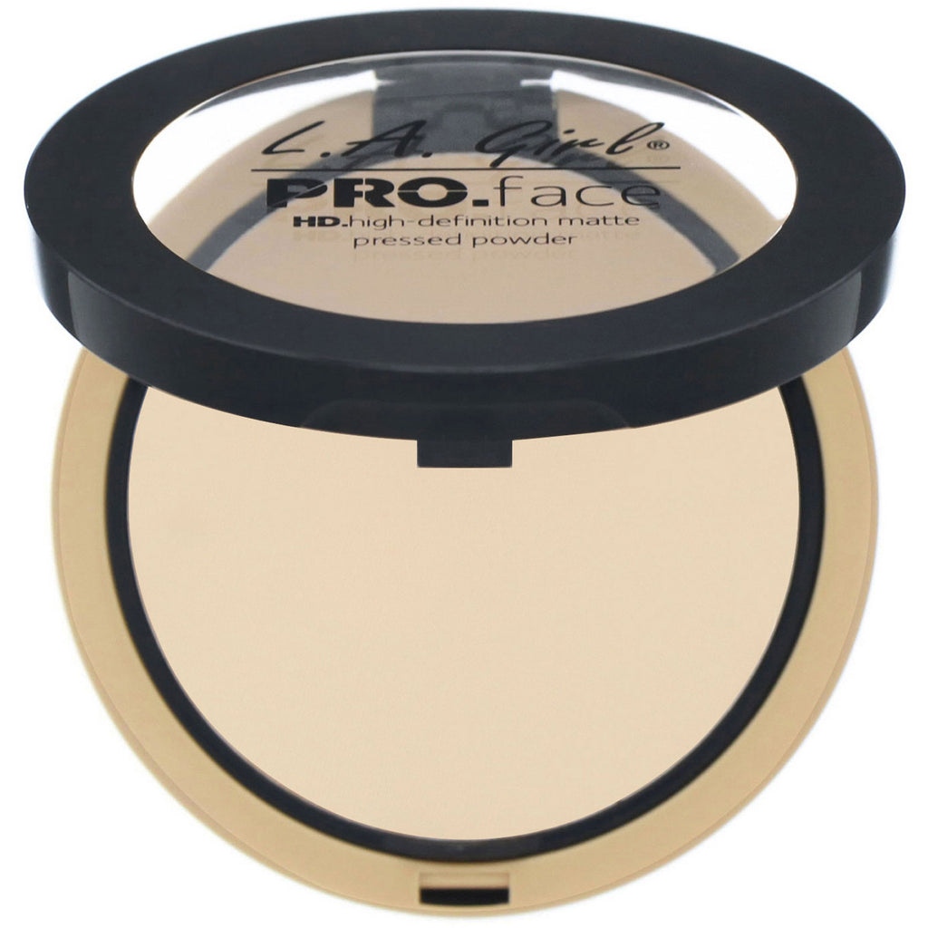 L.A. Girl, Pro Face HD Matte Pressed Powder, Classic Ivory, 0.25 oz (7 g)