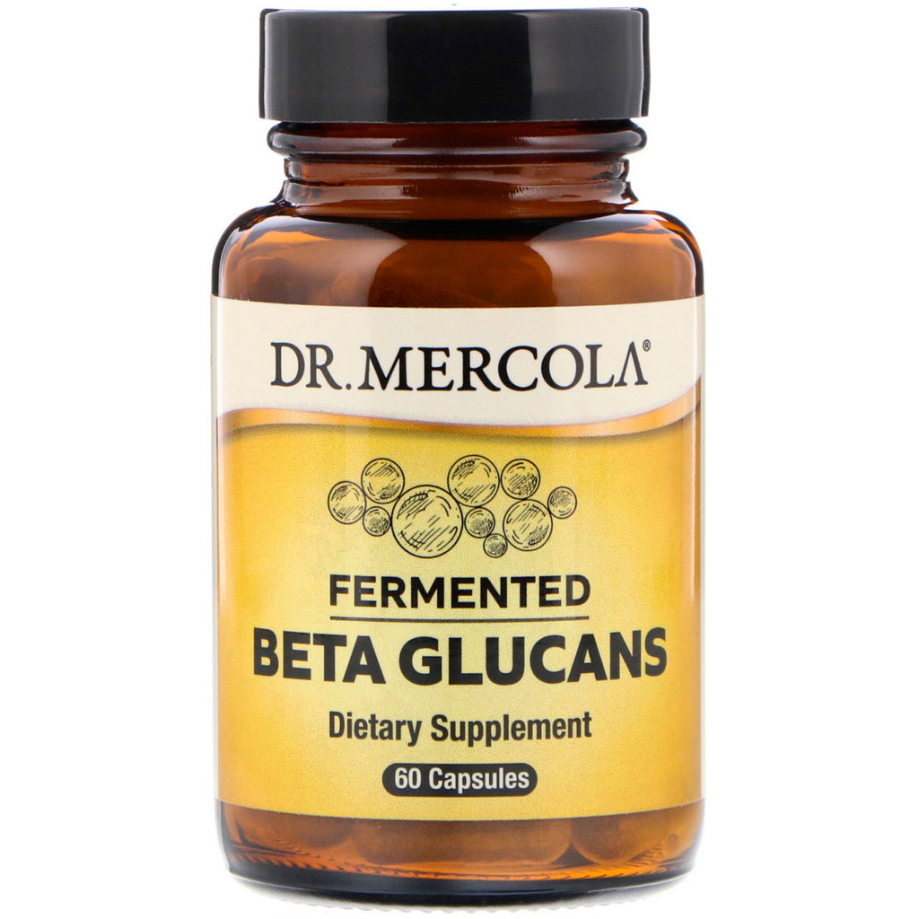 Dr. Mercola, Fermented Beta Glucans, 60 Capsules