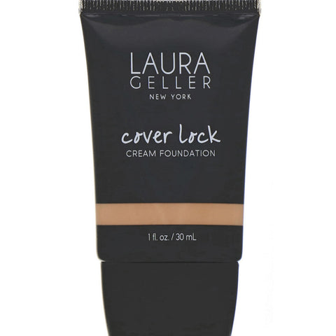 Laura Geller, Cover Lock, Cream Foundation, Fair, 1 fl oz (30 ml)