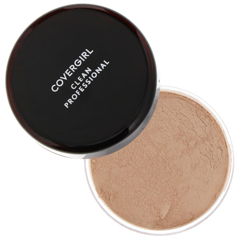 Covergirl, Clean Professional, Loose Powder, 115 Translucent Medium, .7 oz (20 g)