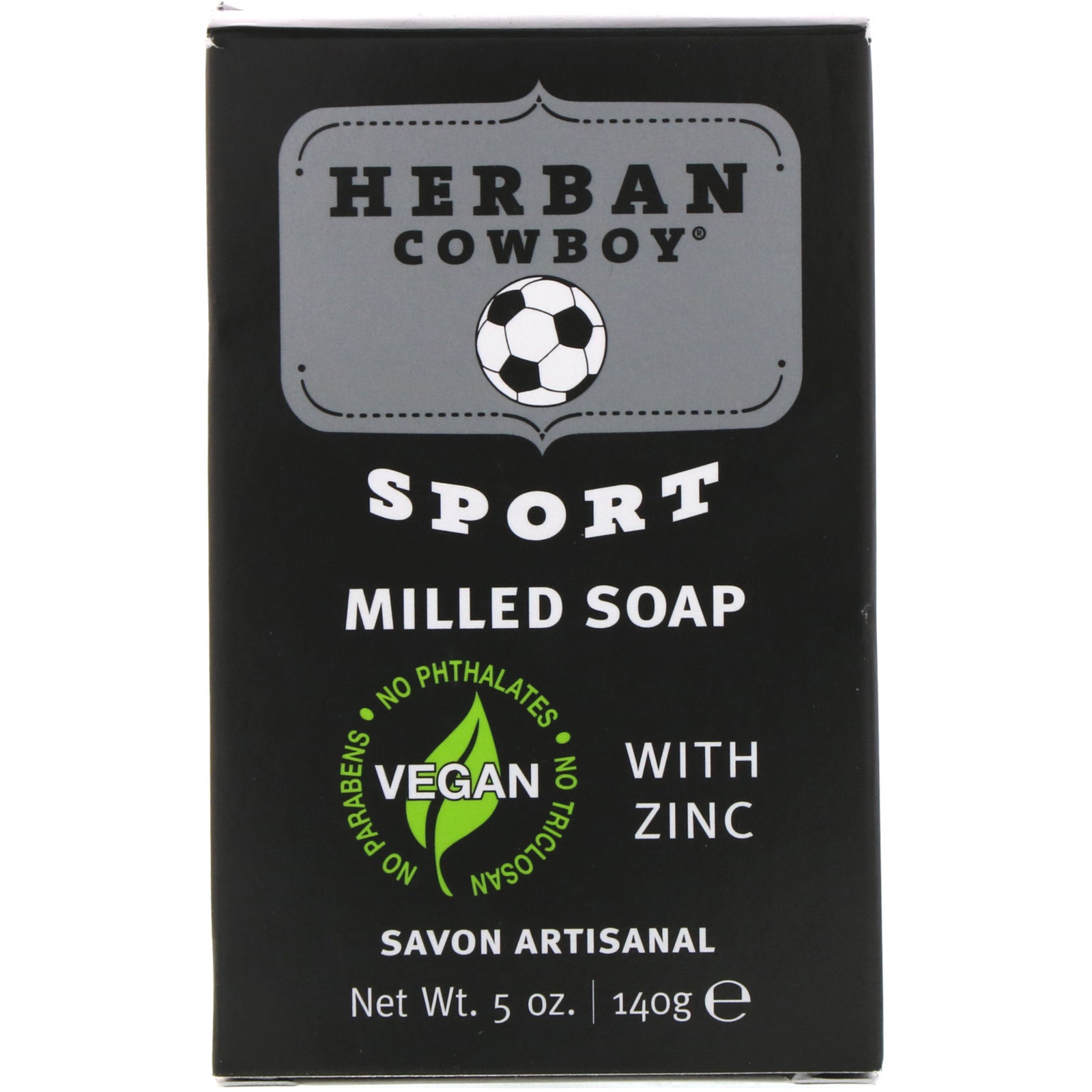 Herban Cowboy, Milled Soap, Sport, 5 oz (140 g)