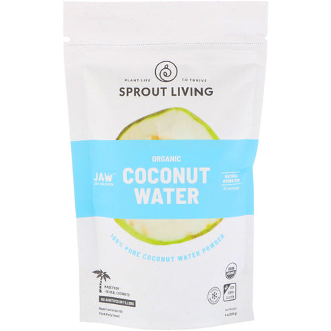 Sprout Living, Organic Coconut Water Powder, 8 oz (225 g)