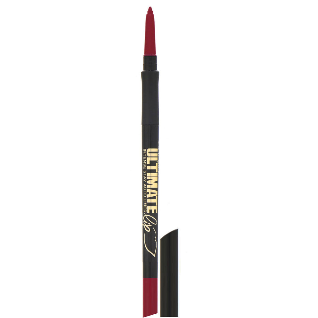 L.A. Girl, Ultimate Lip, Intense Stay Auto Lipliner, Relentless Red, 0.01 oz (0.35 g)