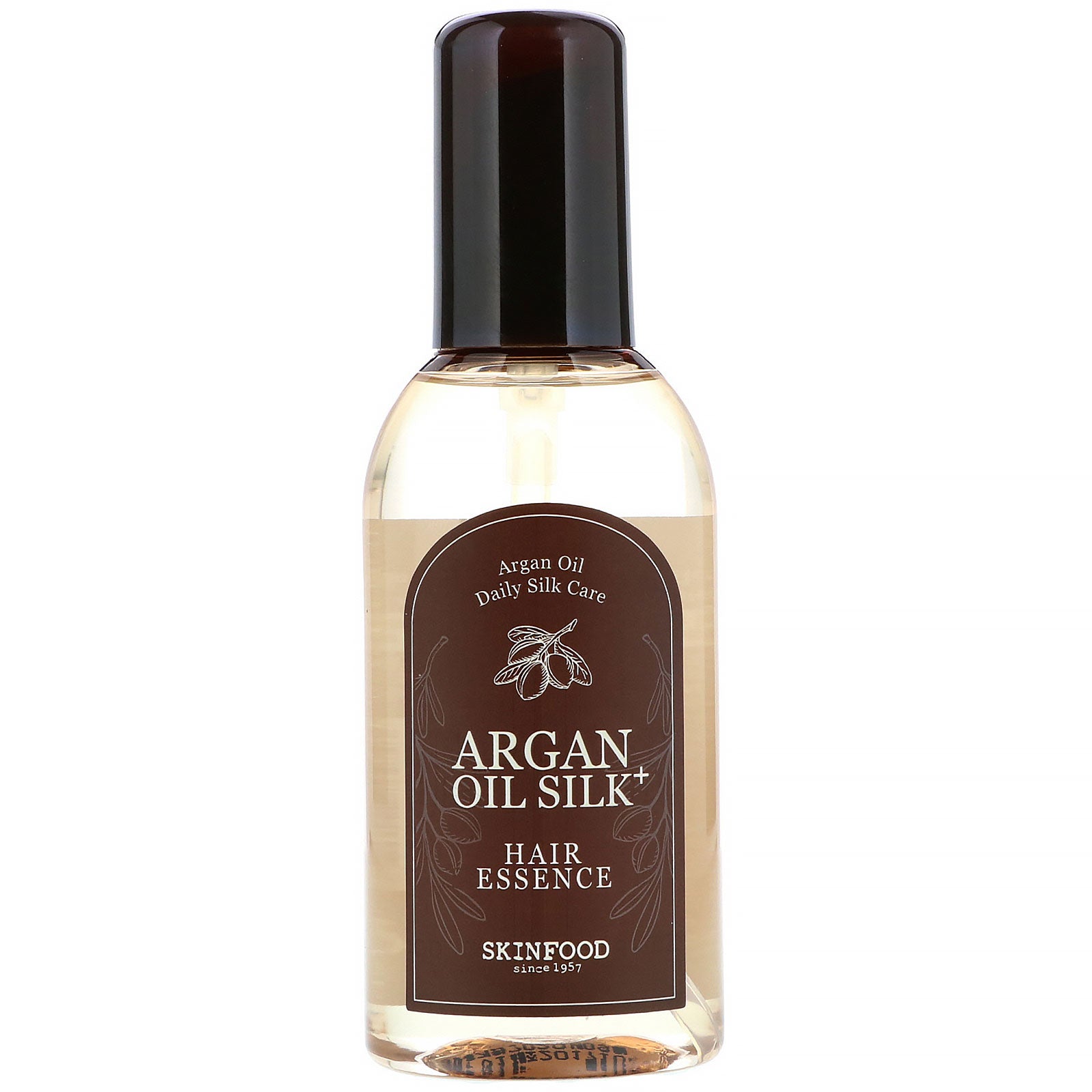 Skinfood, Argan Oil Silk Plus, Hair Essence, 3.38 fl oz (100 ml)