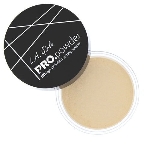 L.A. Girl, Pro HD Setting Powder, Banana Yellow, 0.17 oz (5 g)