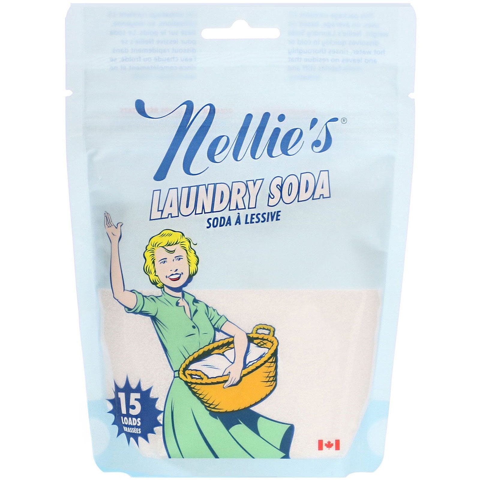 Nellie's, Laundry Soda, 15 Scoops, 0.55 lbs (250 g)