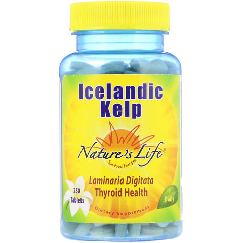 Nature's Life, Icelandic Kelp, 250 Tablets