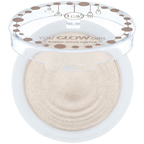 J.Cat Beauty, You Glow Girl, Baked Highlighter, YGG104 Crystal Sand, 0.30 oz (8.5 g)